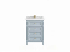 Paris 24 in. W x 22 in. D Single Sink Bathroom Vanity - photo 1