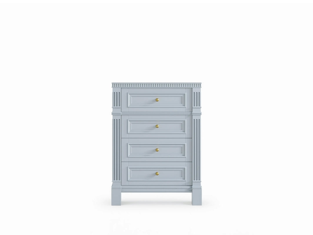 Paris 24 in. W x 22 in. D Single Sink Bathroom Vanity | 
              
                Blue Heather
                
                  
             - PRS-CAB-BLU-23 - photo №17