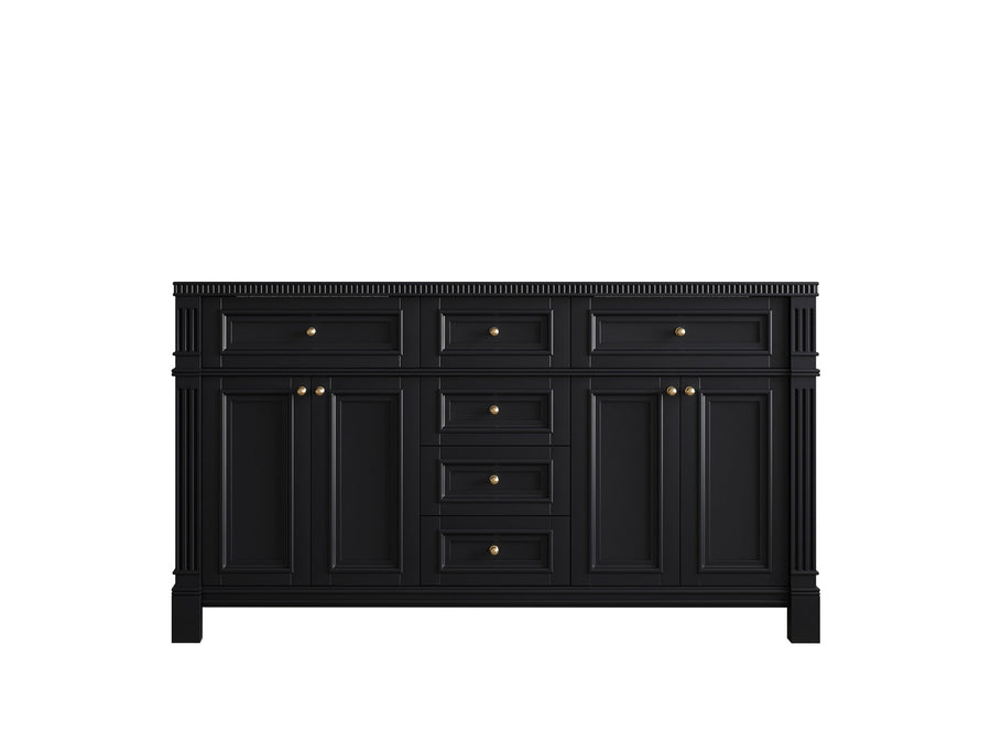 Paris 60 in. W x 22 in. D Double Sink Vanity Cabinet