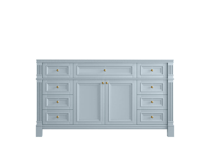 Paris 60 in. W x 22 in. D Single Sink Bathroom Vanity - photo 6