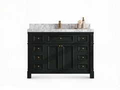 Paris 48 in. W x 22 in. D Single Sink Bathroom Vanity - photo 1