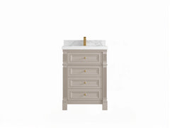 Paris 24 in. W x 22 in. D Single Sink Bathroom Vanity - photo 1