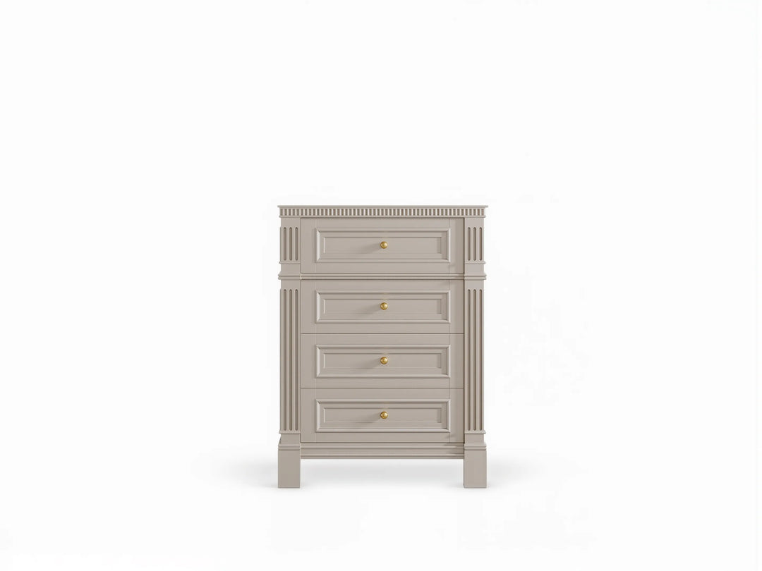 Paris 24 in. W x 22 in. D Single Sink Bathroom Vanity | 
              
                Fine Grain Linen Beige
                
                  
             - PRS-CAB-FNG-23 - photo №2