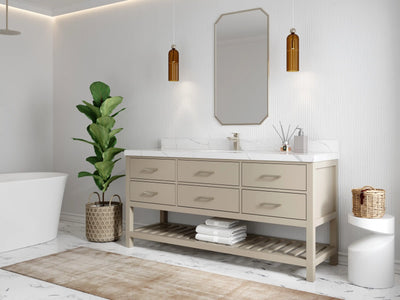 Parker 72 in. W x 22 in. D Single Sink Bathroom Vanity