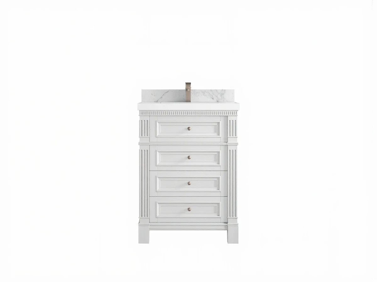 Paris 24-inch bathroom vanity in White