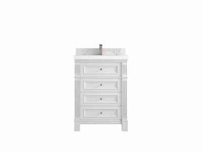 Paris 24-inch bathroom vanity in White