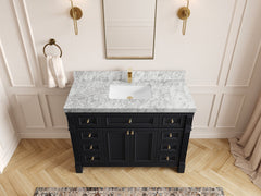 Paris 48 in. W x 22 in. D Single Sink Bathroom Vanity - photo 19