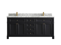 Paris 72 in. W x 22 in. D Double Sink Bathroom Vanity - photo 20