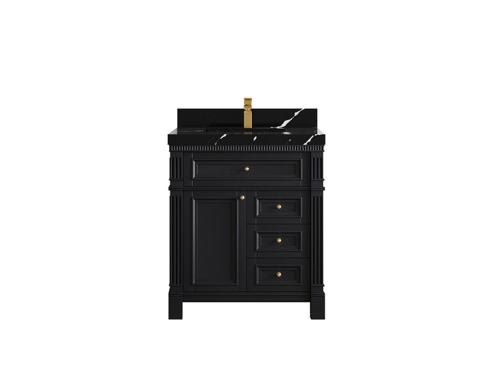 Paris 30 in. W x 22 in. D Single Sink Bathroom Vanity - photo 8