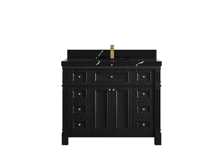 Paris 42 in. W x 22 in. D Single Sink Bathroom Vanity - photo 8