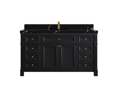 Paris 60 in. W x 22 in. D Single Sink Bathroom Vanity - photo 8