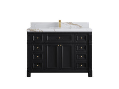 Paris 48 in. W x 22 in. D Single Sink Bathroom Vanity - photo 10