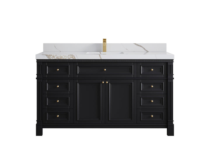 Paris 60 in. W x 22 in. D Single Sink Bathroom Vanity - photo 10