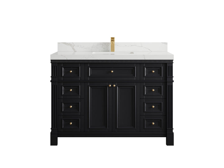 Paris 48 in. W x 22 in. D Single Sink Bathroom Vanity - photo 1