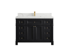 Paris 48 in. W x 22 in. D Single Sink Bathroom Vanity - photo 12