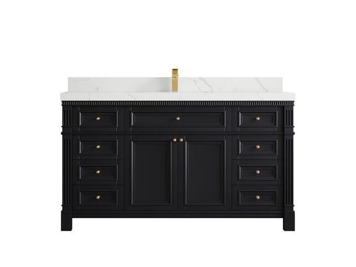 Paris 60 in. W x 22 in. D Single Sink Bathroom Vanity - photo 12
