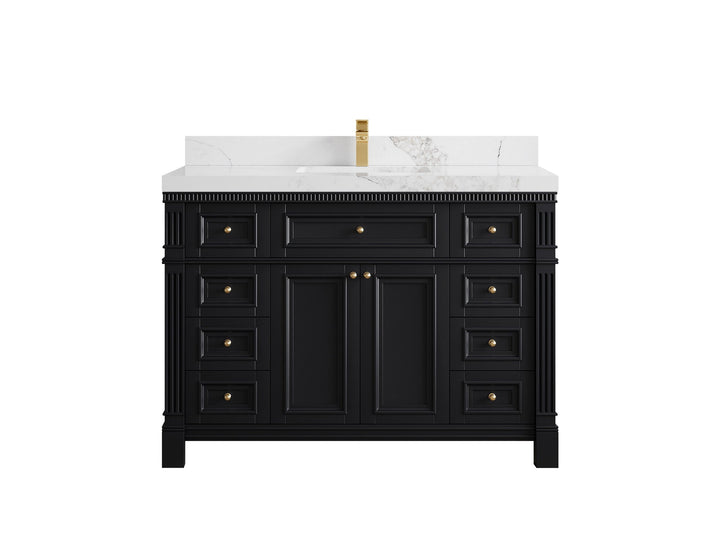 Paris 48 in. W x 22 in. D Single Sink Bathroom Vanity - photo 14