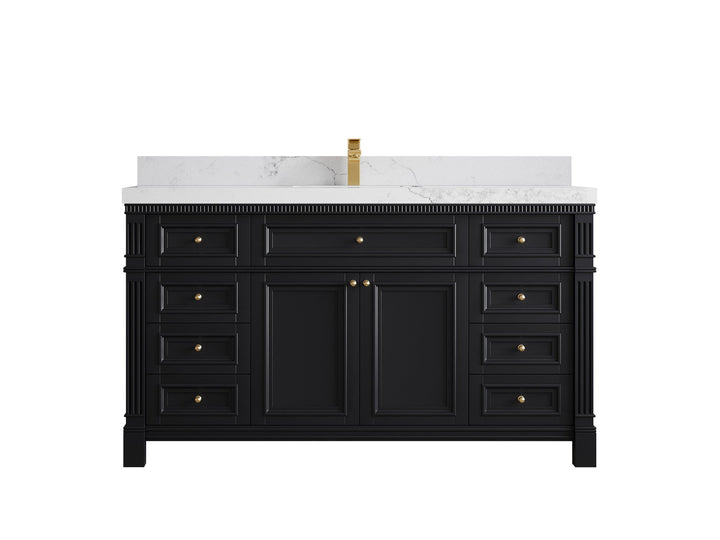Paris 60 in. W x 22 in. D Single Sink Bathroom Vanity - photo 14