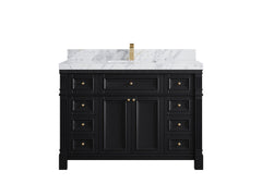 Paris 48 in. W x 22 in. D Single Sink Bathroom Vanity - photo 16