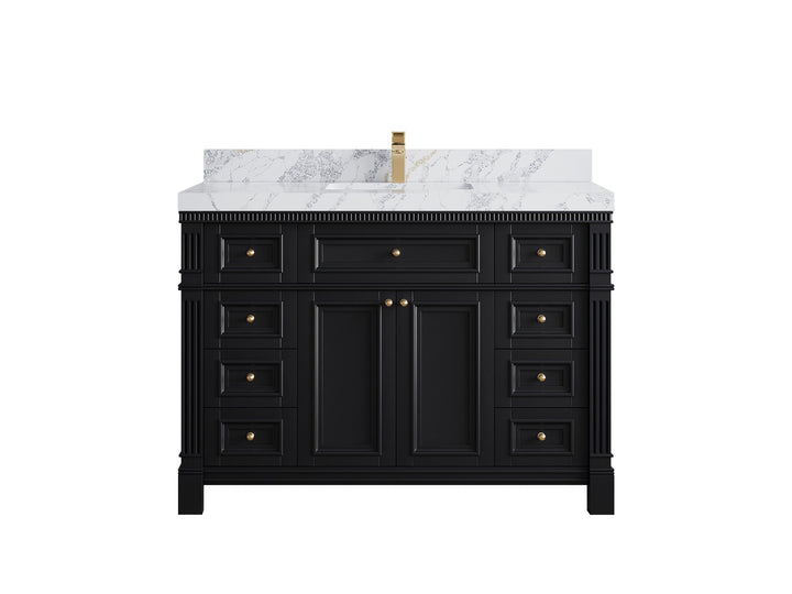 Paris 48 in. W x 22 in. D Single Sink Bathroom Vanity - photo 16