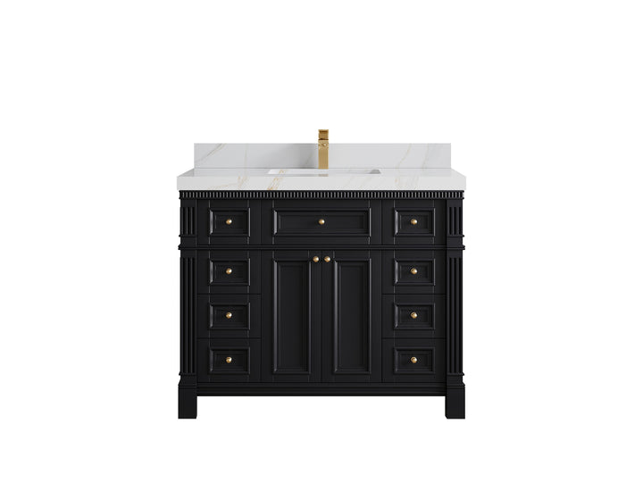 Paris 42 in. W x 22 in. D Single Sink Bathroom Vanity - photo 18