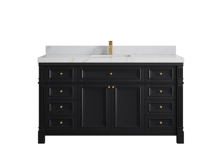 Paris 60 in. W x 22 in. D Single Sink Bathroom Vanity - photo 16