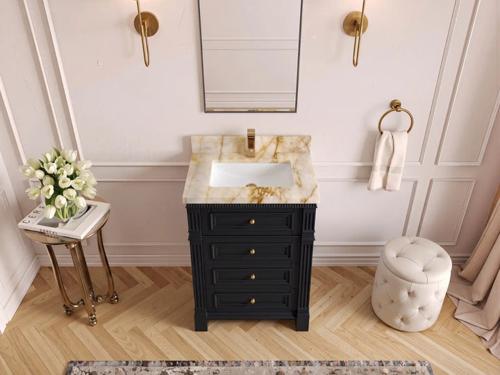 Paris 24 in. W x 22 in. D Single Sink Bathroom Vanity - photo 13
