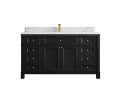 Paris 60 in. W x 22 in. D Single Sink Bathroom Vanity - photo 24