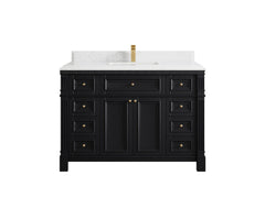 Paris 48 in. W x 22 in. D Single Sink Bathroom Vanity - photo 26