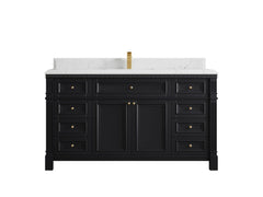 Paris 60 in. W x 22 in. D Single Sink Bathroom Vanity - photo 26