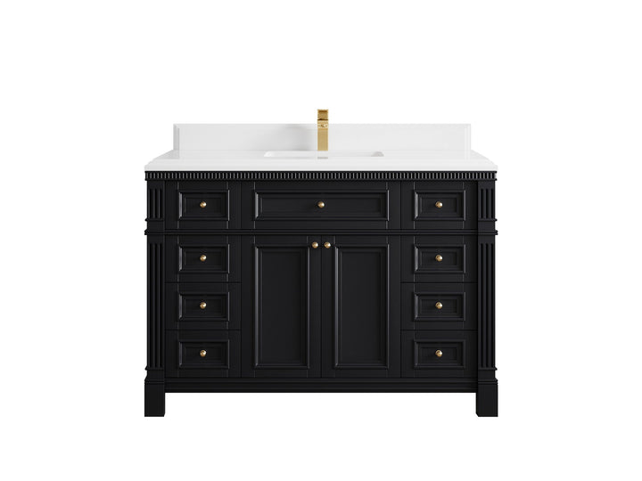 Paris 48 in. W x 22 in. D Single Sink Bathroom Vanity - photo 28