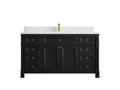 Paris 60 in. W x 22 in. D Single Sink Bathroom Vanity - photo 28