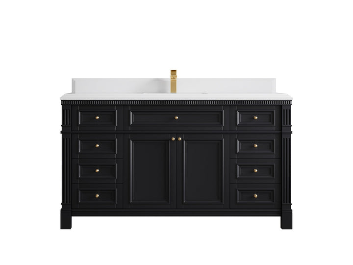 Paris 60 in. W x 22 in. D Single Sink Bathroom Vanity - photo 28