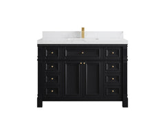 Paris 48 in. W x 22 in. D Single Sink Bathroom Vanity - photo 30