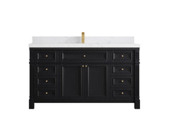 Paris 60 in. W x 22 in. D Single Sink Bathroom Vanity - photo 30