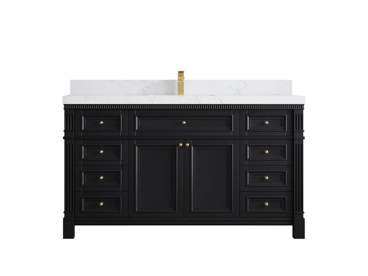 Paris 60 in. W x 22 in. D Single Sink Bathroom Vanity - photo 30