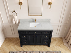 Paris 48 in. W x 22 in. D Single Sink Bathroom Vanity - photo 31