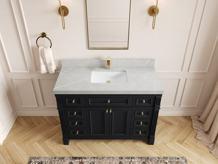 Paris 48 in. W x 22 in. D Single Sink Bathroom Vanity - photo 31