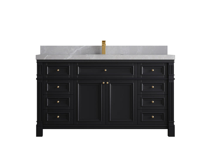 Paris 60 in. W x 22 in. D Single Sink Bathroom Vanity - photo 32