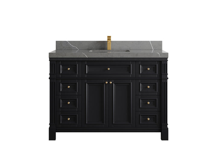 Paris 48 in. W x 22 in. D Single Sink Bathroom Vanity - photo 34