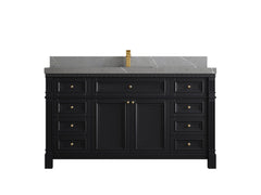Paris 60 in. W x 22 in. D Single Sink Bathroom Vanity - photo 34