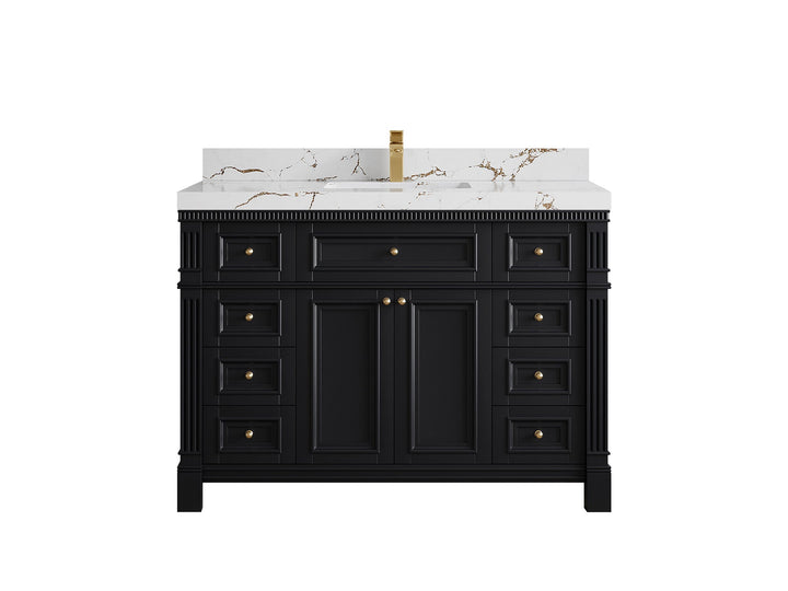 Paris 48 in. W x 22 in. D Single Sink Bathroom Vanity - photo 36