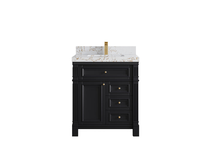 Paris 30 in. W x 22 in. D Single Sink Bathroom Vanity - photo 38