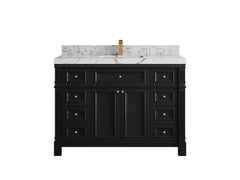 Paris 48 in. W x 22 in. D Single Sink Bathroom Vanity - photo 38