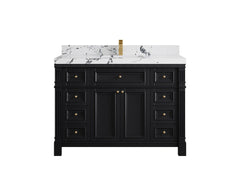 Paris 48 in. W x 22 in. D Single Sink Bathroom Vanity - photo 40