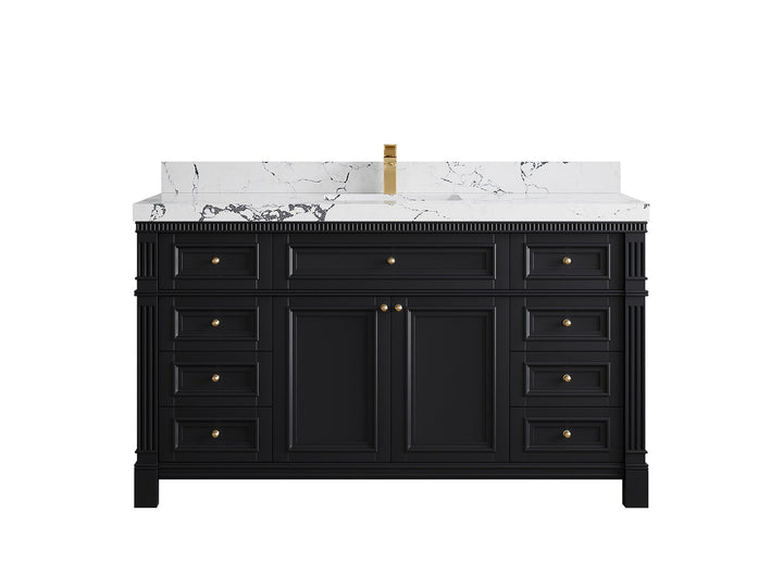 Paris 60 in. W x 22 in. D Single Sink Bathroom Vanity - photo 40