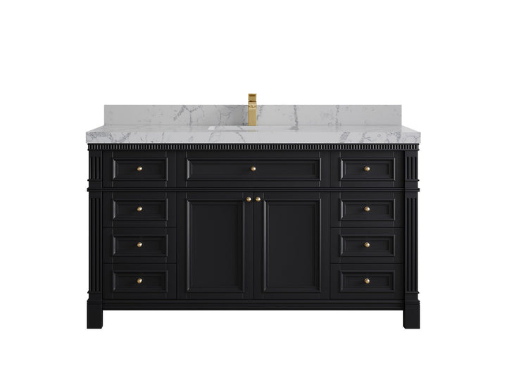 Paris 60 in. W x 22 in. D Single Sink Bathroom Vanity - photo 42