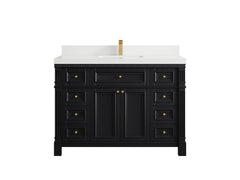 Paris 48 in. W x 22 in. D Single Sink Bathroom Vanity - photo 44