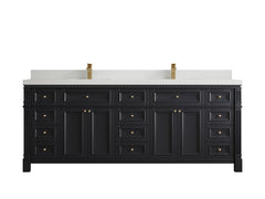 Paris 84 in. W x 22 in. D Double Sink Bathroom Vanity - photo 44