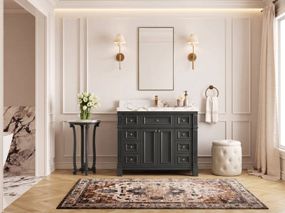 Paris 42 in. W x 22 in. D Single Sink Bathroom Vanity